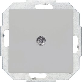 KOPP Unterputz Taster Athenis mit Beleuchtung Grau/Matt