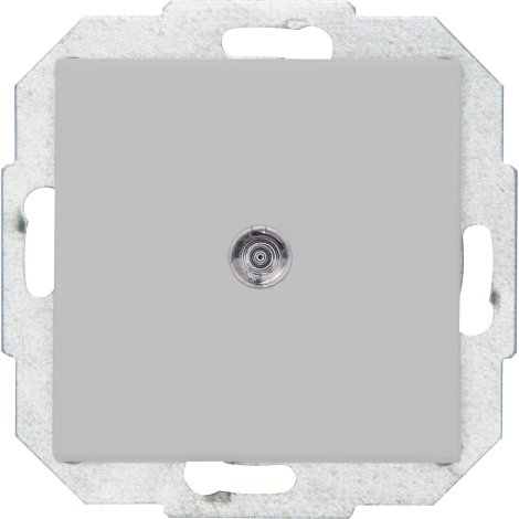 KOPP Unterputz Taster Athenis mit Beleuchtung Grau/Matt