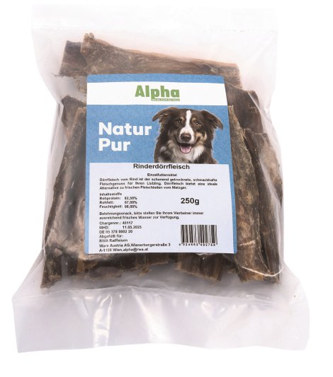 ALPHA Rinder-Dörrfleisch 250 g