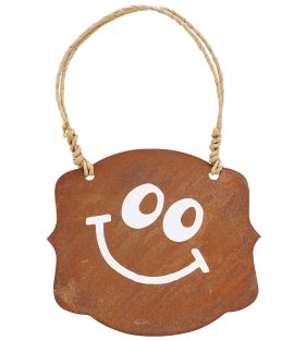 Gartenschilder Smiley