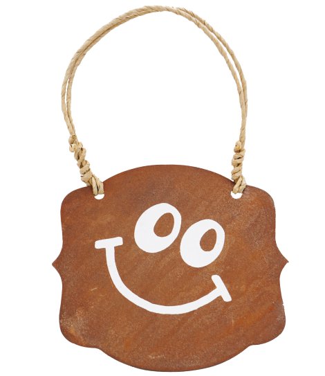 Gartenschilder Smiley