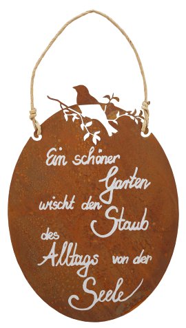 Gartenschild Garten 35 cm