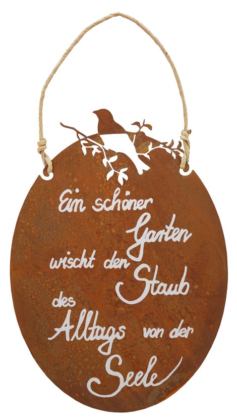 Gartenschild Garten 25x35 cm (BxH)