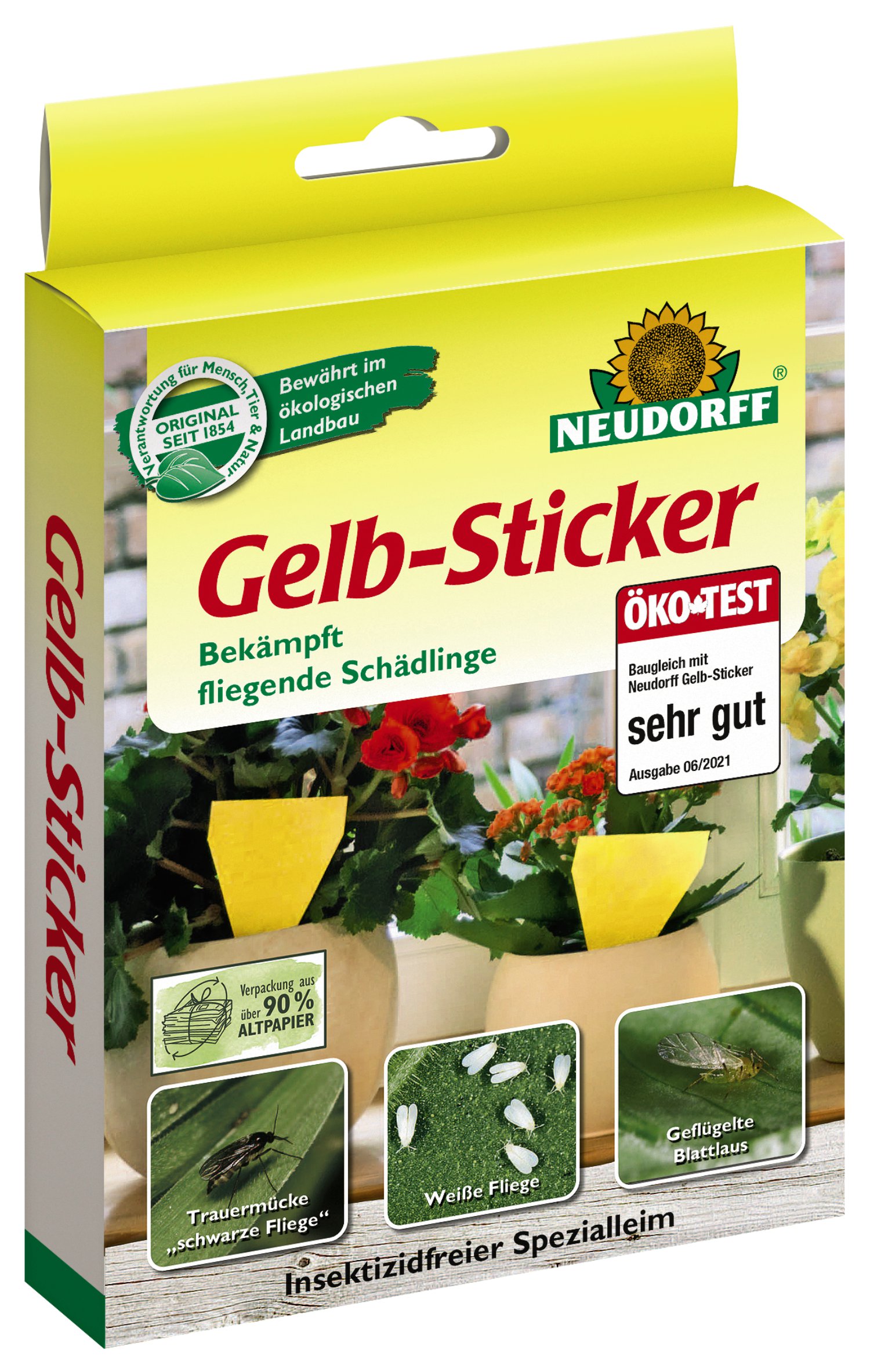 NEUDORFF® Gelb-Sticker 10 Stk.