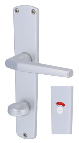 ALPERTEC Türbeschlag Phil-LS Aluminium F1 eloxiert WC