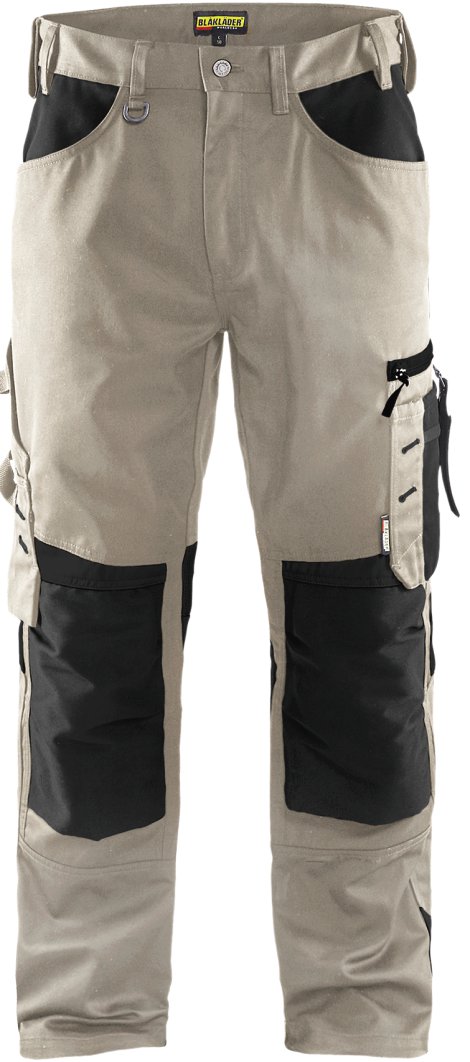 BLÅKLÄDER Handwerker Bundhose Steingrau/Schwarz 52