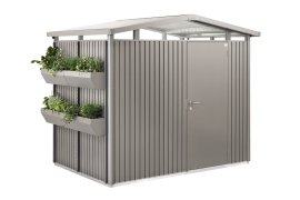 BIOHORT FloraBoard für HighLine®, Panorama®, AvantGarde® Gerätehaus, silber-metallic