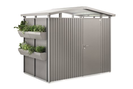 BIOHORT FloraBoard für HighLine®, Panorama®, AvantGarde® Gerätehaus, Quarzgrau-Metallic