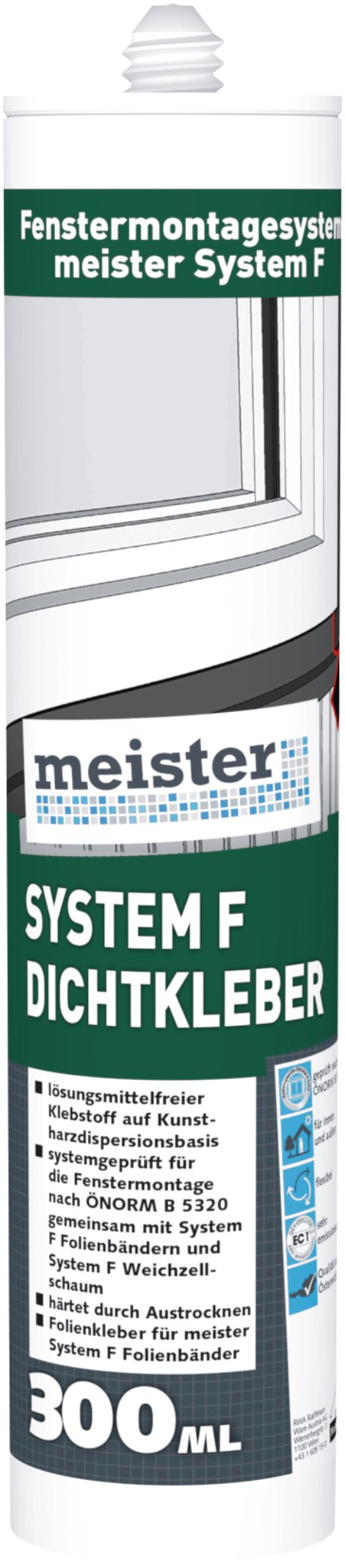 MEISTER Dichtkleber System F 300 ml