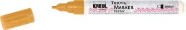 KREUL Stoffmalstift Texi Mäx Glitter für helle/dunkle Stoffe Gold