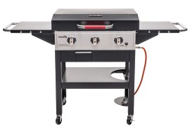 CHAR-BROIL® Grillplatten-Gasgriller Griddle 3400 Schwarz/Silber