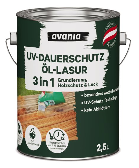 AVANIA Dauerschutz-Öllasur Teak  2,5 l