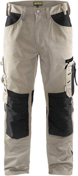 BLÅKLÄDER Handwerker Bundhose steingrau/schwarz