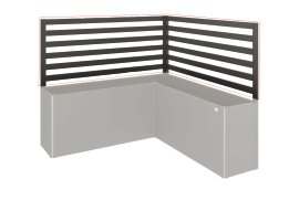 BIOHORT Rankgitter für L-FO, dunkelgrau-metallic 2 Stk.