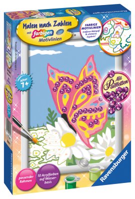 RAVENSBURGER Malen nach Zahlen Schmetterling