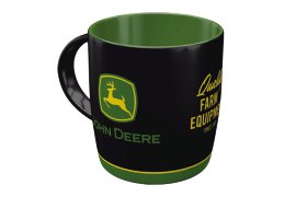 John Deere Tasse schwarz Keramik