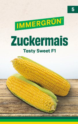 IMMERGRÜN Tütensamen Zuckermais Tasty Sweet F1