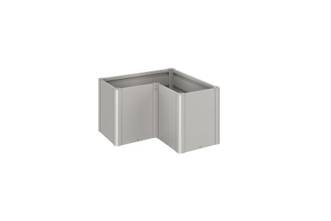BIOHORT Pflanzbeet Belvedere Midi L 100, Silber-Metallic