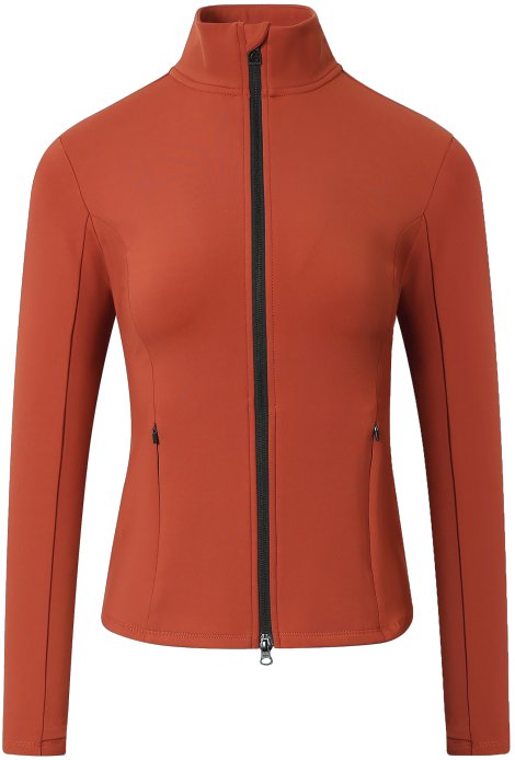 Damen Trainingsjacke Covalliero Rust L