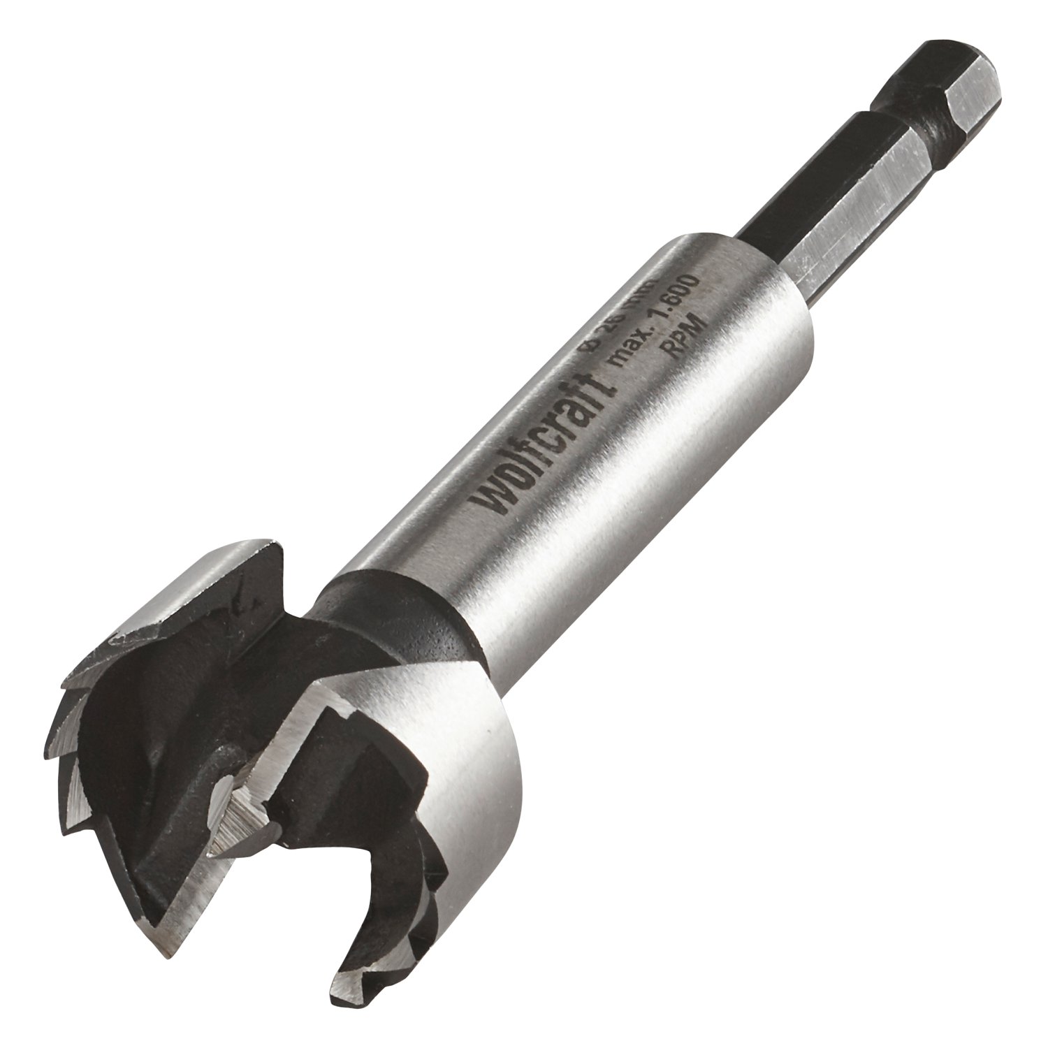 WOLFCRAFT Forstnerbohrer Sechskant-Schaft