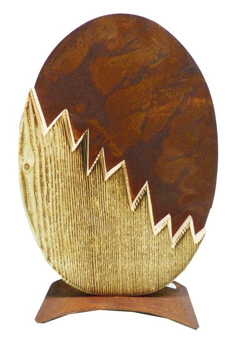 Dekoei groß 2-tlg. 45x29 cm