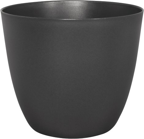 GELI Übertopf Pure rund Anthrazit 15 cm