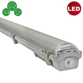 E2 LED-Feuchtraum-Wannenleuchten Classic Farm L IP69