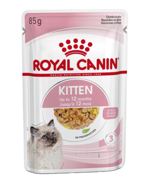 ROYAL CANIN Katzennassfutter Instinctive in Gelee Kitten 85 g