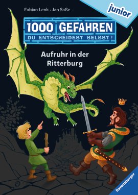 RAVENSBURGER Buch 1000 Gefahren Junior Aufruhr in der Ritterburg