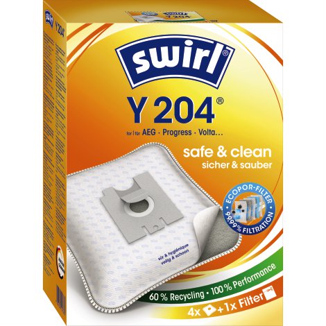 SWIRL Staubbeutel Y 204 MicroPor® Plus