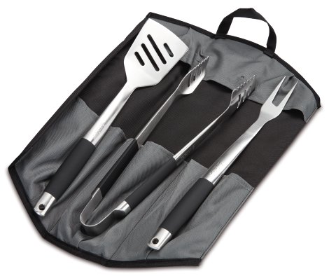 ENDERS Premium Grillbesteck inkl. Tasche 3er-Set