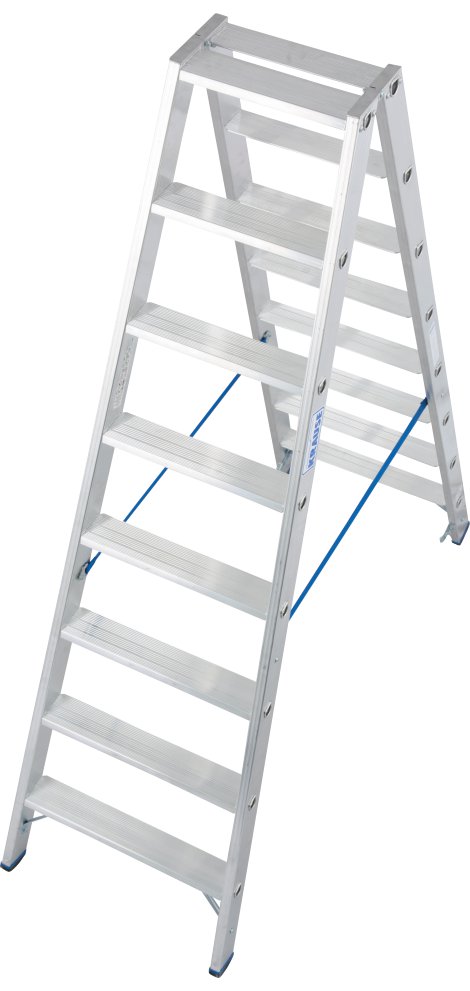 KRAUSE Stufen-Doppelleiter 2x8 Stufen