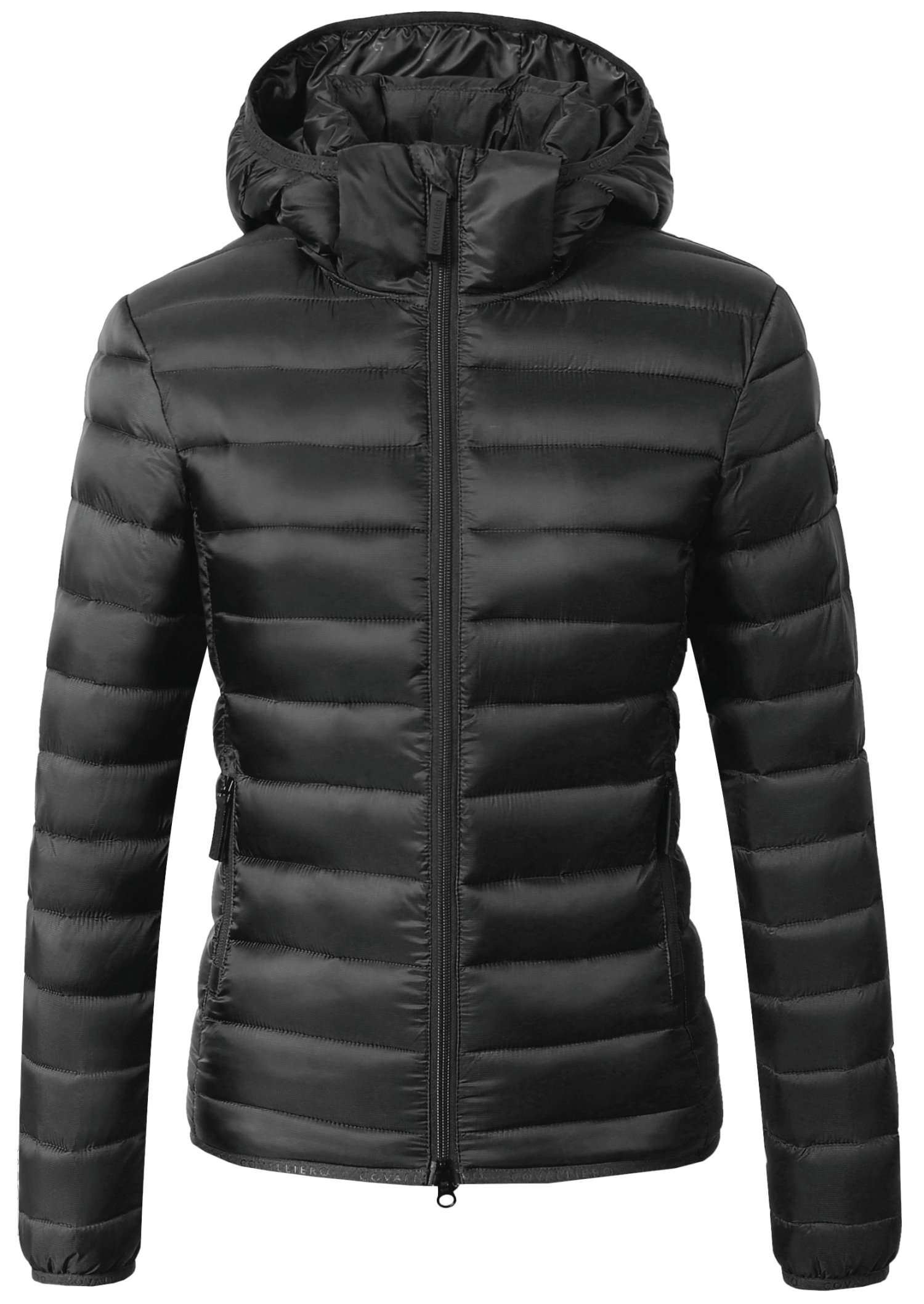 Damen Steppjacke Covalliero Schwarz