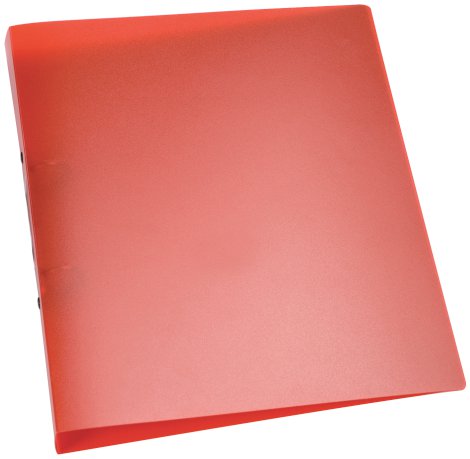 Q-CONNECT Ringmappe 2-Ring A4 translozierend Rot 25 mm