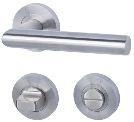 ALPERTEC Türbeschlag Solid 9-R Edelstahl satiniert WC