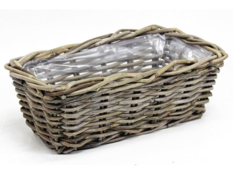 Korb Rattan 40x20x15 cm