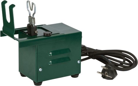 Schwanzkupiergerät mit Trafo