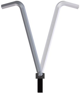 GEDORE Winkelschraubendreher-Satz + Kugel 2-10 mm