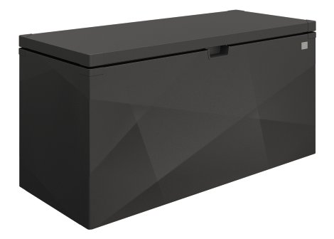 BIOHORT Stylebox 140 XDesign 140x60x71 cm, Dunkelgrau-metallic