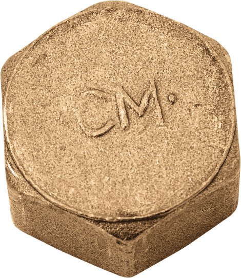 CORNAT Kappe Messing 3/4" IG