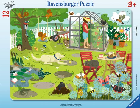 RAVENSBURGER Puzzle Unser Garten