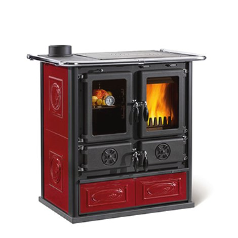 LA NORDICA Küchenherd Rosetta Sinistra Links 7,9 kW Bordeaux