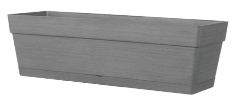DEROMA Pflanzkasten Save Aschgrau 28 cm