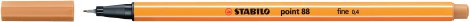 STABILO Fineliner Point 88 Ocker