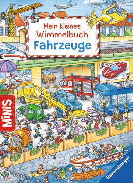 RAVENSBURGER Buch Mein kleines Wimmelbuch Fahrzeuge