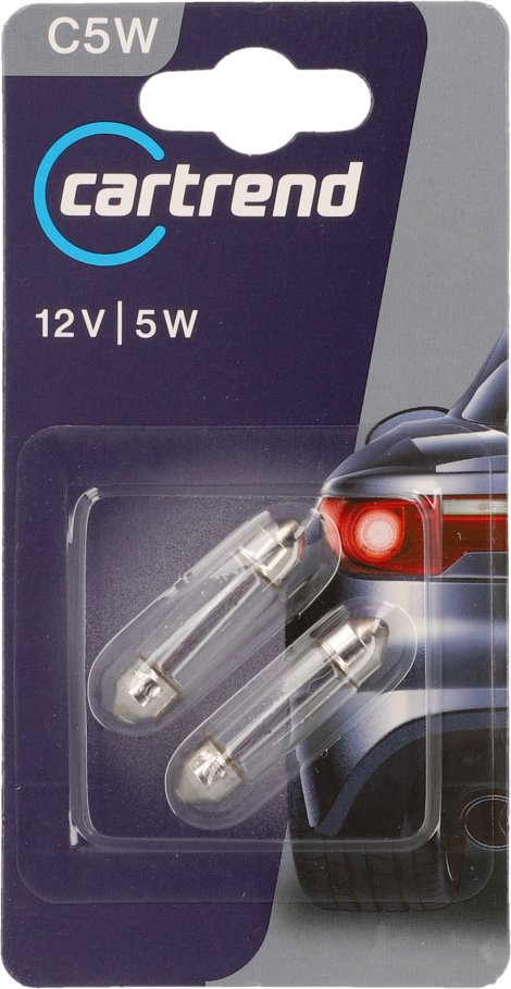 CARTREND Soffittenlampe C5W 12 V 2 Stk.