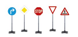 Verkehrsschild 72 cm