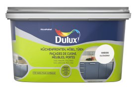 DULUX Farbe für Küchenmöbel und Türen glänzend Weiß