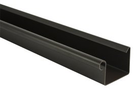 Kastenrinne aus Kunststoff Braun 2 m RG 70