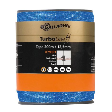 GALLAGHER Premiumband Blau 200mx12,5 mm